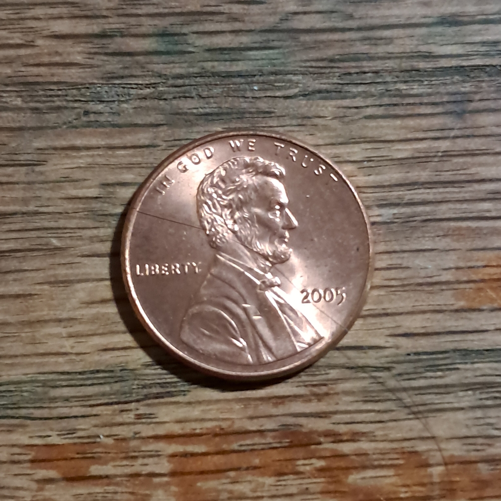 2005 P Copper Penny Coin Mint